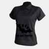 Women's piped performance polo Thumbnail
