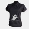 Women's piped performance polo Thumbnail