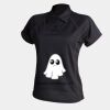 Women's piped performance polo Thumbnail