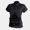 Women's piped performance polo Thumbnail