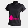Women's piped performance polo Thumbnail