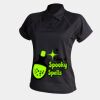 Women's piped performance polo Thumbnail