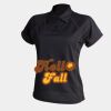 Women's piped performance polo Thumbnail