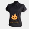 Women's piped performance polo Thumbnail