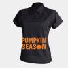 Women's piped performance polo Thumbnail