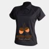 Women's piped performance polo Thumbnail