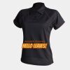Women's piped performance polo Thumbnail