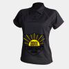 Women's piped performance polo Thumbnail