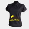Women's piped performance polo Thumbnail
