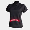 Women's piped performance polo Thumbnail