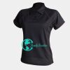 Women's piped performance polo Thumbnail