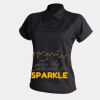 Women's piped performance polo Thumbnail