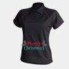 Women's piped performance polo Thumbnail