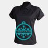 Women's piped performance polo Thumbnail