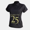 Women's piped performance polo Thumbnail
