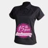 Women's piped performance polo Thumbnail