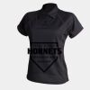 Women's piped performance polo Thumbnail