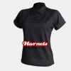 Women's piped performance polo Thumbnail