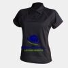 Women's piped performance polo Thumbnail