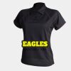 Women's piped performance polo Thumbnail