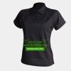 Women's piped performance polo Thumbnail