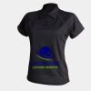 Women's piped performance polo Thumbnail