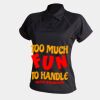 Women's piped performance polo Thumbnail