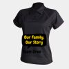 Women's piped performance polo Thumbnail