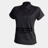 Women's piped performance polo Thumbnail