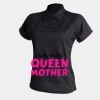 Women's piped performance polo Thumbnail
