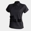Women's piped performance polo Thumbnail