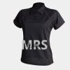 Women's piped performance polo Thumbnail