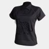 Women's piped performance polo Thumbnail
