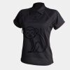 Women's piped performance polo Thumbnail