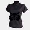 Women's piped performance polo Thumbnail