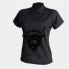 Women's piped performance polo Thumbnail