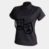 Women's piped performance polo Thumbnail