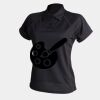 Women's piped performance polo Thumbnail