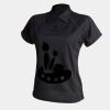 Women's piped performance polo Thumbnail
