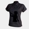 Women's piped performance polo Thumbnail
