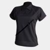 Women's piped performance polo Thumbnail
