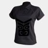 Women's piped performance polo Thumbnail
