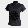 Women's piped performance polo Thumbnail
