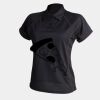 Women's piped performance polo Thumbnail
