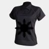 Women's piped performance polo Thumbnail