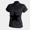Women's piped performance polo Thumbnail