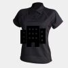 Women's piped performance polo Thumbnail