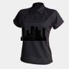 Women's piped performance polo Thumbnail