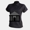 Women's piped performance polo Thumbnail