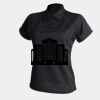 Women's piped performance polo Thumbnail